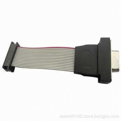 1.27mm Pitch Flat Cable Assembly, AWG28 Gauge, with DB Connector